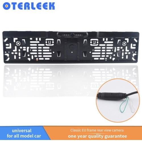 New arrival!Good Night Vision EU Rear View Frame Camera With IR lights Waterproof Rear Camera