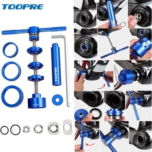 BB386/BB30/BB91/BB92/PF30Professional Bicycle Bottom Bracket Install Removal Tool Bottom Bracket Installation disassemble For