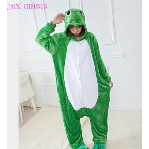 Kigurumi Frog Onesies Pajamas For Adults Cute Animal Cosplay Pyjamas Unisex Cartoon Anime Cosplay Costume