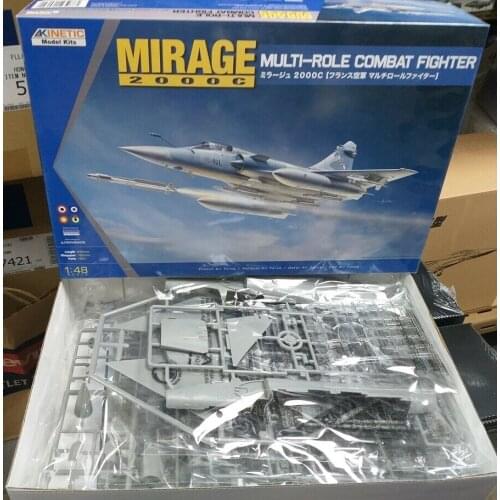 Mirage 2000C French/Hellenic/Qatar/UAE KINETIC 1/48 plastic model kit K48042