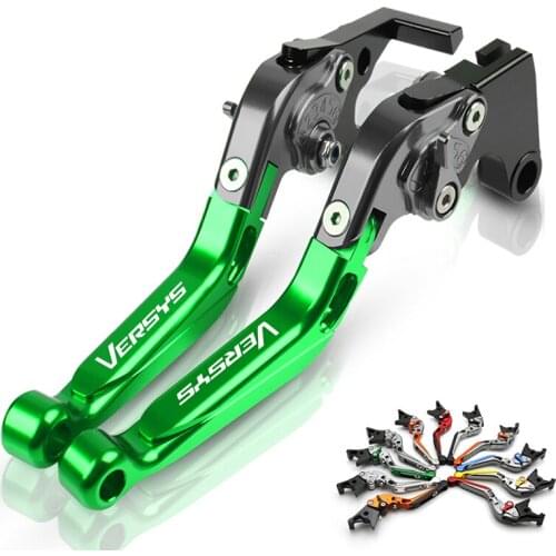 Motorcycle Accessories Adjustable Folding Motorbike Brake Clutch Levers For Kawasaki VERSYS X250 X300 2017 KLX150BF KLX 150BF