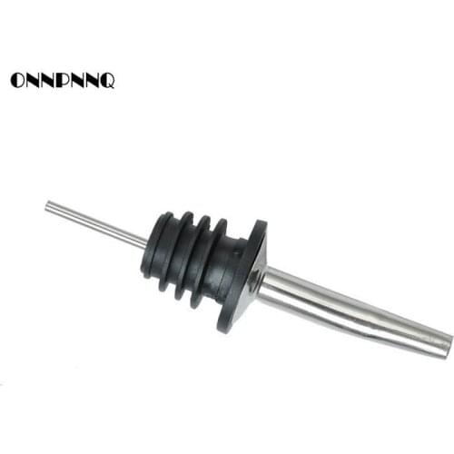 2pcs Collection Stainless Steel Red Wine Pourers Oil Pourer Wine Bottle Pourer Siphon Beater Dispenser Accessories