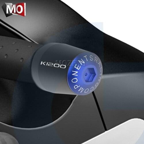 7/8" 22mm Motorcycle Handlebar Grips End Handle Bar Cap End Plug For BMW K1200GT K1200LT K1200R SPORT K1200S K1200 GT LT R S