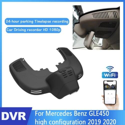New! Car DVR Mini Wifi Camera Hidden Driving Video Recorder For Mercedes-Benz GLE 450 high configuration 2019 2020 Full HD 1080P