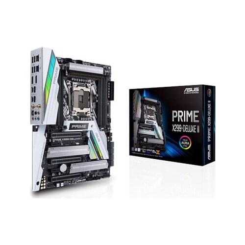 NEW For Asus PRIME X299-DELUXE II Original Desktop Intel X299 DDR4 Motherboard LGA LGA 2066 USB3.0 M.2 SATA3