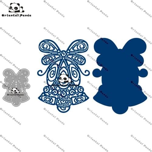 New Dies 2021 Camper Van Metal Quilled Bell Dies diy Dies photo album cutting die Scg new die for cuttinrapbook Christmaslabel