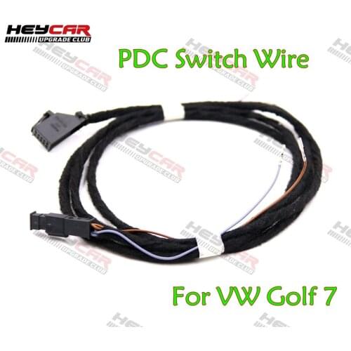 Parking PLA PDC Switch Wire cable Harness For VW Golf 7 MK7