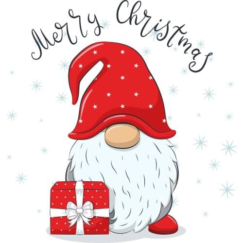 Christmas Cute cheerful gnomeMetal Craft Dies Cutting for Diy Scrapbooking Paper Stencils New Embossing Dies 2021