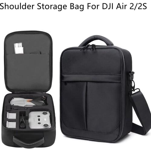 Shoulder Storage Bag For DJI Air 2/2S Anti-Collision Carrying Case Portable Handbag Travel out package Aircraft Drone Accessory
