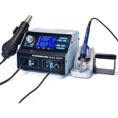 WEP 992D+ hot air bga soldering desoldering rework station