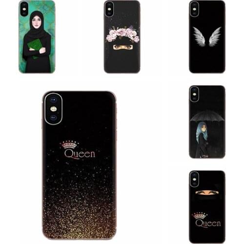 Muslim Girl Islamic Eyes Hijab Girl TPU Screen Protector For Xiaomi Redmi 3 3S 4 4A 4X 5 6 6A 7 K20 Note 2 3 4 5 5A 6 7 Plus Pro