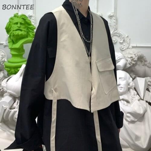 Vests Women Sexy Lady Clothes Summer Teens All-match Simple Chic Ins Harajuku Korean Style Cozy Cropped Outwear Fashion Ulzzang