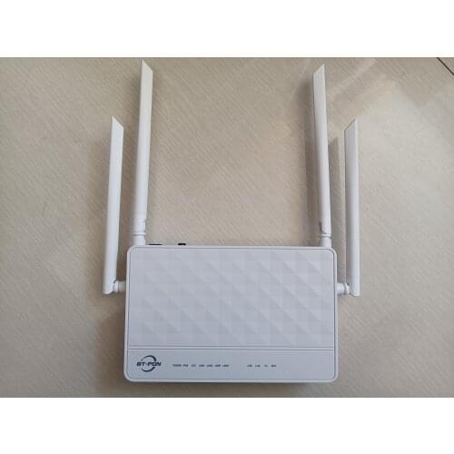 5 pieces Dual Band Compatible Fiber Optic router Xpon ont onu BT-763XR 4GE+USB 2.4G/5G AC WiFi 4 Antennas XPON ONU