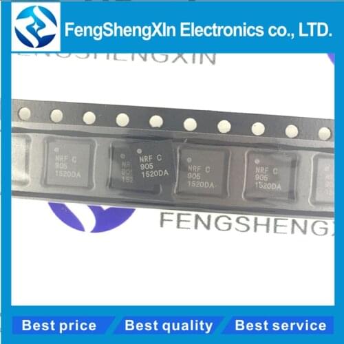 5pcs/lot NRF905 C NRF905 NRF905C QFN-32 Single chip rf transmitter chip
