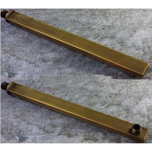 Free Shipping Wall Mount Antique Brass Shower Arm Conseal Install Shower Shower Install