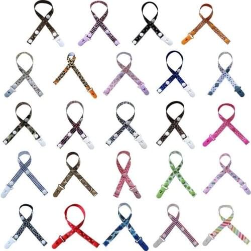 35cm Pacifier Chain Anti-Drop Strap Stud-Snap Rope Safety Seat Cart Supplies Anti-Dirty Rope Pacifier Chain Holder Hook