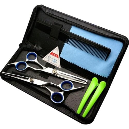 Childrens Baby Anti-Scratch Safety Scissors Fish Mouth Round Head Haircut Scissors Hairdressing Combo Set