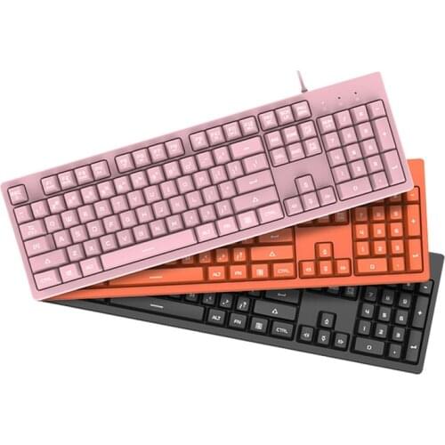 Dks100 Ergonomic Usb Wired Backlit Mechanical Feel Membrane Computer Keyboard - Buy Cheap Ergonomic White Backlight Membrane Flo