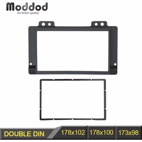 Double Din Radio Fascia for LAND ROVER Freelander 2004-2007 Stereo Facia Dash CD Trim Installation Kit