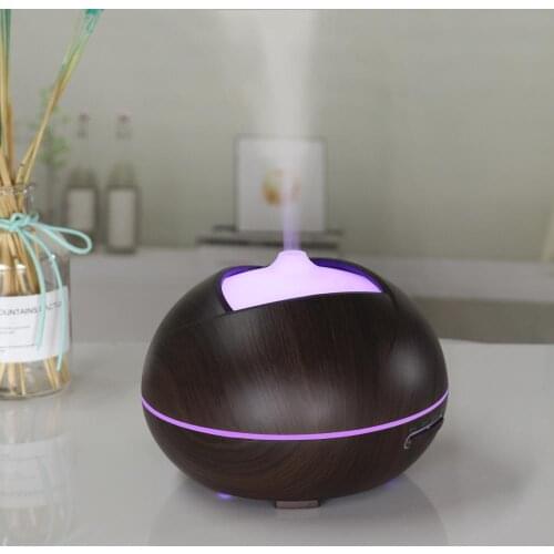 New Design 400ML Remote Control Electric Ultrasonic Aromatherapy Humidifier Aroma Essential Oil Diffuser With 7 Color LED Lights