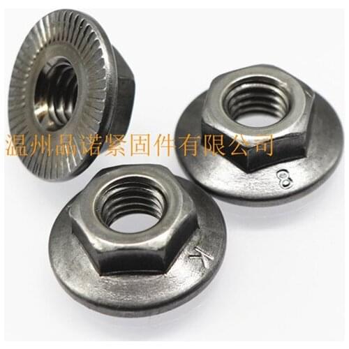 M6 M8 Carbon Steel Increase The Flange Face Disc Nut Locking Nut Large Screw Cap
