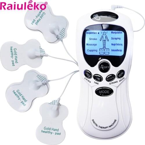 Electric TENS Massager Digital Body Healthy Massage Device Meridian Therapy Massager Machine Muscle Massageador Acupuncture