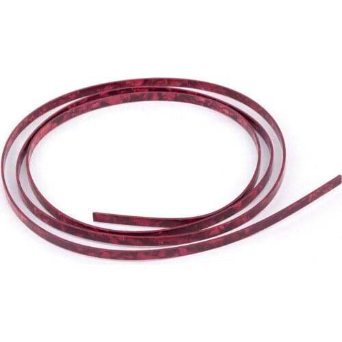 Musiclily Plastic Guitar Binding 1650*6*1.5mm, Red Pearl
