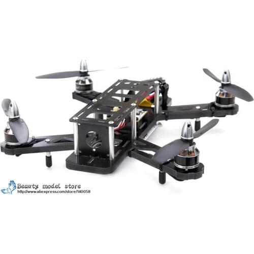 Newest DIY FPV QAV250 Glass Fiber Mini Quadcopter Frame Kit +PCB Board + LED board