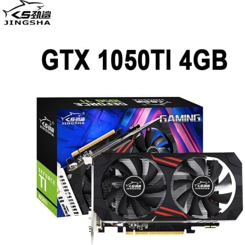Video Card Original New Card GTX 1050TI 4G Graphics Cards128Bit GDDR5 1050TI 4GB For NVIDIA Geforce Games non GTX 960 RX580 GPU