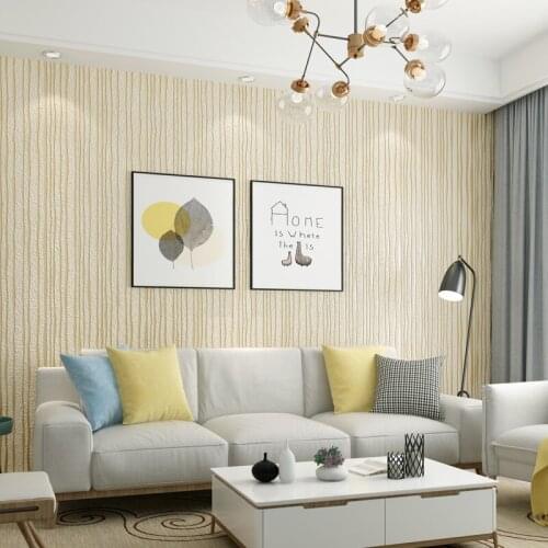 Grey Vertical Stripe Wall Papers Walltalk Beige Green Wallpaper Strip For Living Room Bedroom Walls Suede Leather Wall Decor