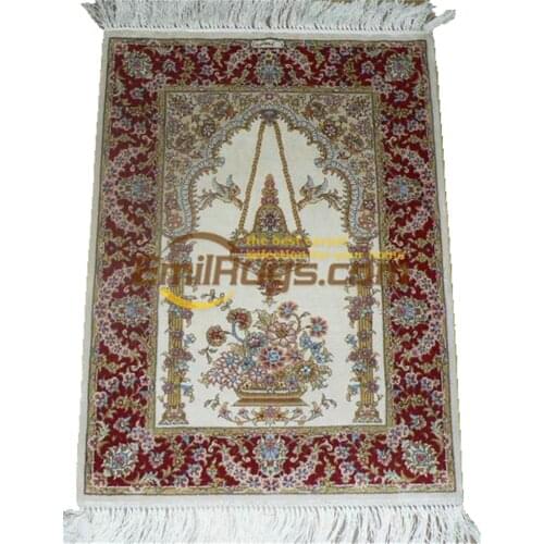 Wool Or Silk Persian Handmade Crochet New Listing Home For Living Room Natural Sheep Wool Tribal Style Carpet