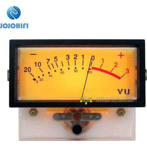 TN-73 High-precision VU Meter Head Tube Amplifier DB Table Power Discharge Flat Table Mixer Power Meter Bridge with Backlight