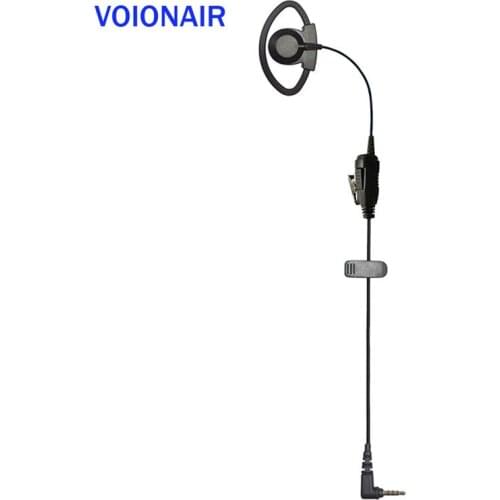 VOIONAIR 10pcs/lot D Hook Over Ear Hook Earphone Earpiece Headset Speaker For Yaesu FT-2DR FT-3DR FT-70DR FT-60R