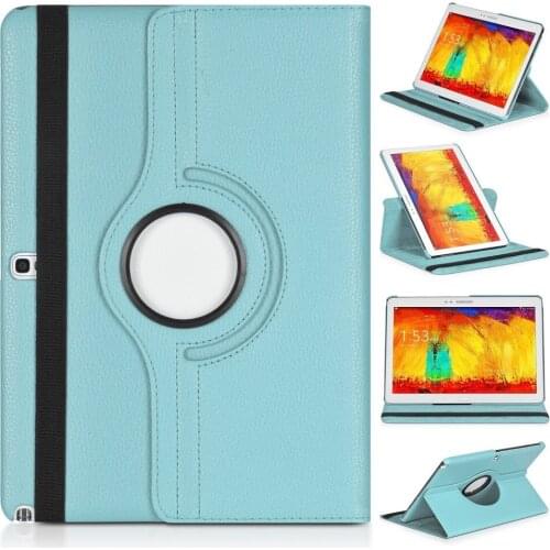 360 Rotating PU Leather Case and glass for Samsung Galaxy Tab Pro T520 T525 T521 10.1" Cover Note 2014 Edition 10.1" P605 P600