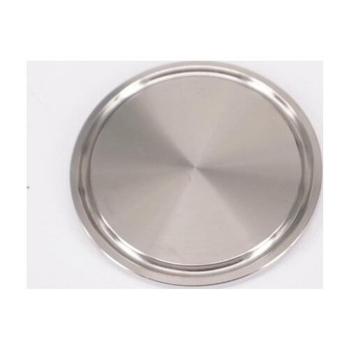 1.5" Tri Clamp Ferrule O/D 50.5mm 304 Stainless Steel Sanitary Tri Clover Stop End Cap Blanket for Homebrew Diary Producet