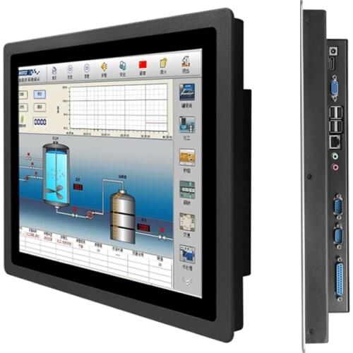 10.4 Inch Embedded Industrial Touch Panel Pc Win 10