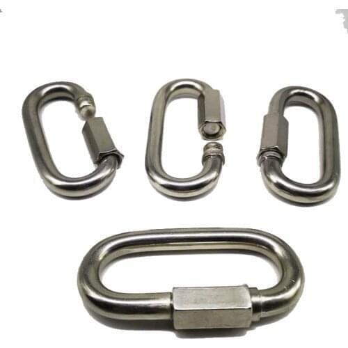 10 pcs M5 Chain Quick Links Stainless steel 304 A2 connect chains