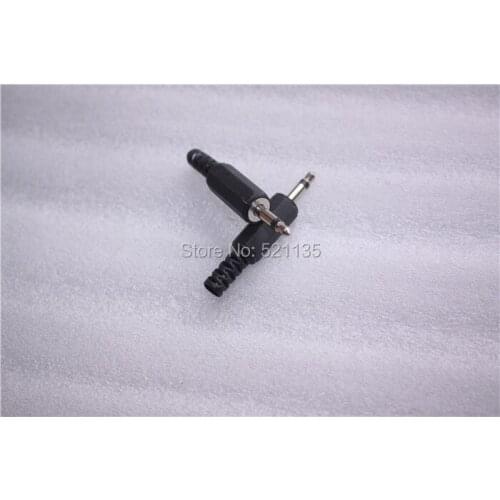 Free Shipping 10pcs 3.5mm Headphone Audio Jack Plug Socket Mono Male