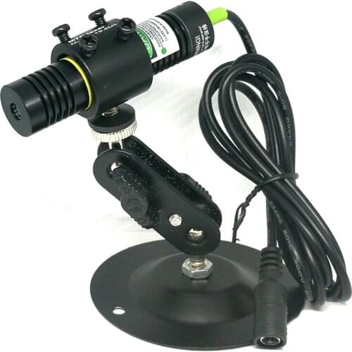 1875mm 532nm 10mw Green Line Ray Laser Diode Module w AC Adapter &Locator