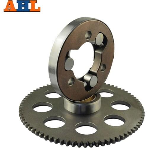 AHL Motorcycle Starter Clutch Gear Assy For Yamaha VMAX1200 VMX12 1982-2007 XVZ1200 1983-1989 XVZ1300 VMAX XVZ 1200 1300