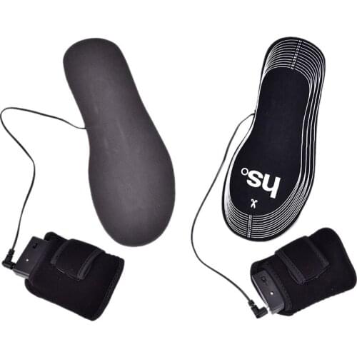 HOT!Thermal Electric Battery Insoles Heated Winter Ski insole Rechargeable Heated Insoles Foot Warming Insoles Outdoor Sports