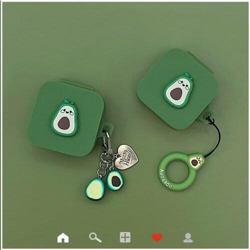 Cute Avocado Protective Silicone Case For Xiaomi Air2 SE Shell Soft Shockproof Cover For Xiaomi Air 2 SE Case