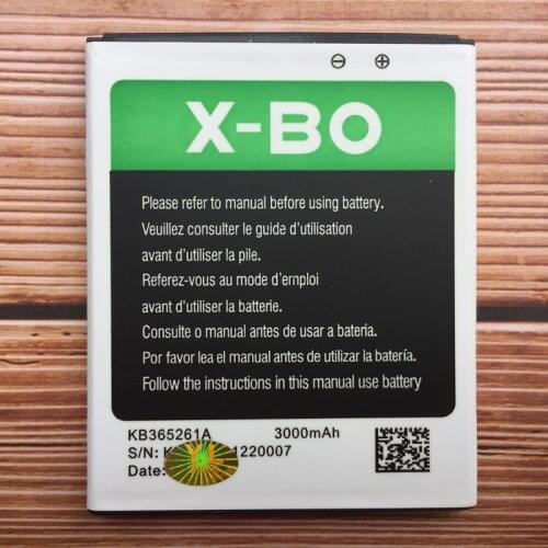 Runboss Original High Quality Battery KB365261A for X-BO V3 V3+ 3000mAh