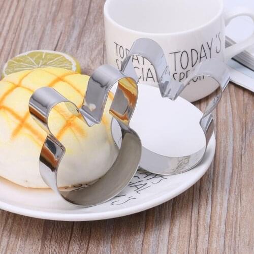 Easter Rabbit Bunny Head Stainless Steel Cookie Cutter Cake Baking Chocolate Mold Fondant Pastry Biscuit Mould DIY Crafts
