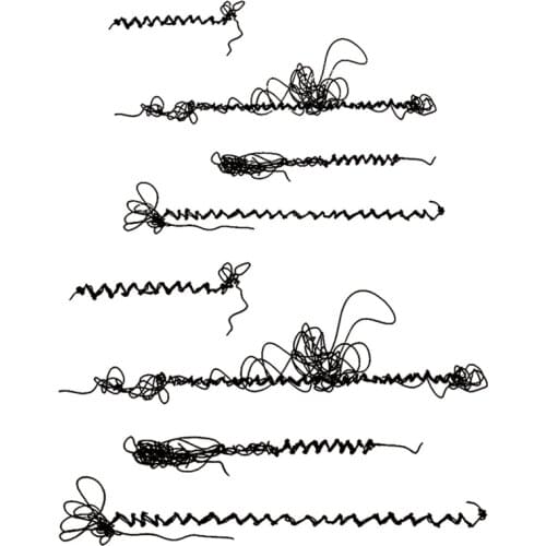 2021 New Graffiti Line Clear Stamps Sets Lace and Border Die Scrapbooking For Crafts Greeting Card Making no Metal Cutting Dies