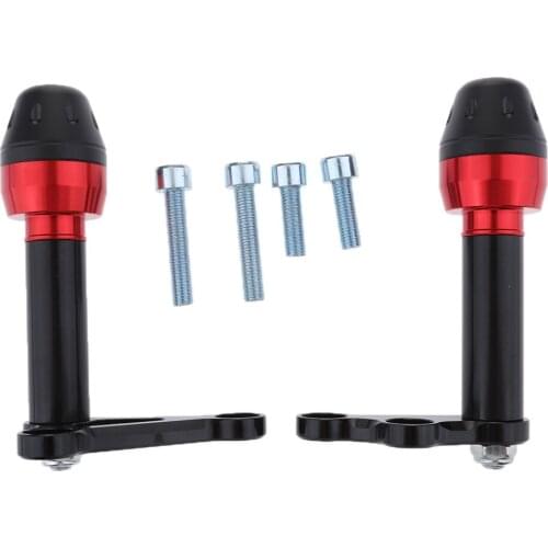Left & Right CNC Frame Sliders Crash Pads For YAMAHA R25 R3 2014-2016