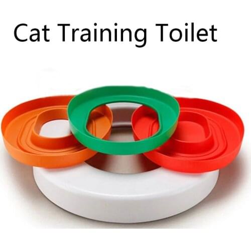 Cat Training Toilet Kit Litter Box Pet Products Cat Toilet Trainer Pet Cleaning Kitten Training Product