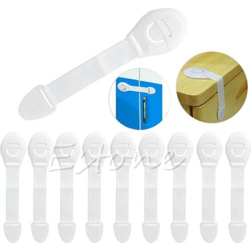 10Pcs Child Infant Baby Kids Multifunctional Safety Locks For Door Cabinet Cupboard Drawer Toilet