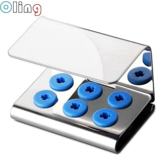 2PCS Dental Ultrasonic Scaler Tips Holder Dental Scaler Tips Stand Holder Fit EMS/NSK/SATELEC/Sirona/MECTRON Dental Ultrasound