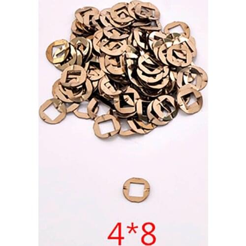 200pieces/lot Hairdressing Scissor Accessory Single Layer Stainless Steel Washers size 4*8mm